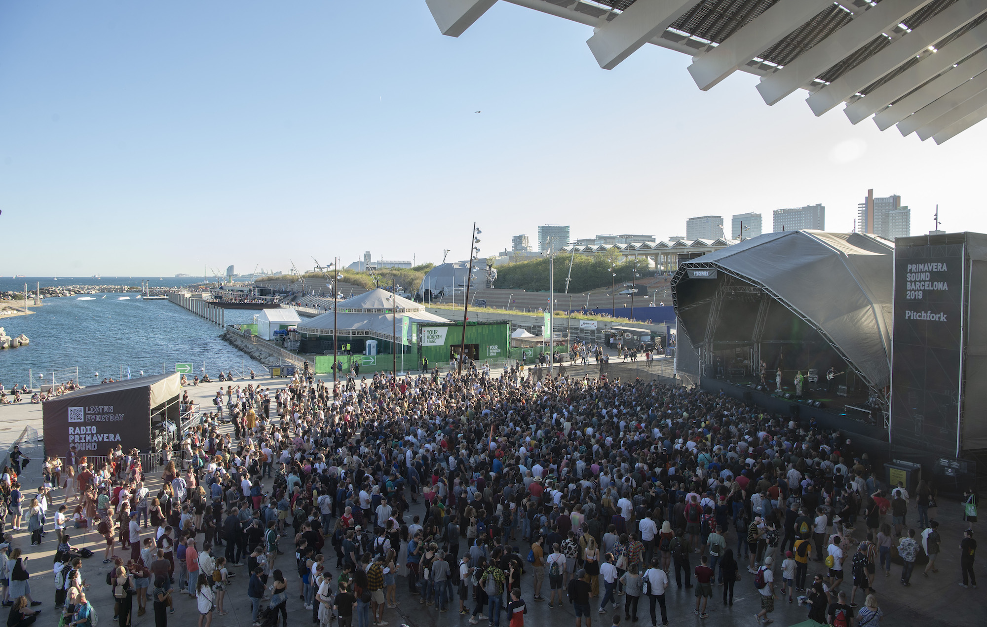 El Primavera Sound tiene una prueba exitosa para eventos de música en vivo sin distanciamiento social