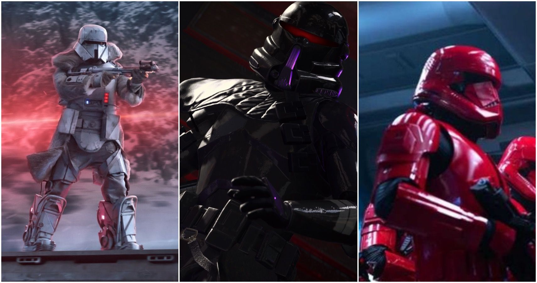 La Guerra de las Galaxias: Los 10 diseños de Stormtrooper más guapos, clasificados