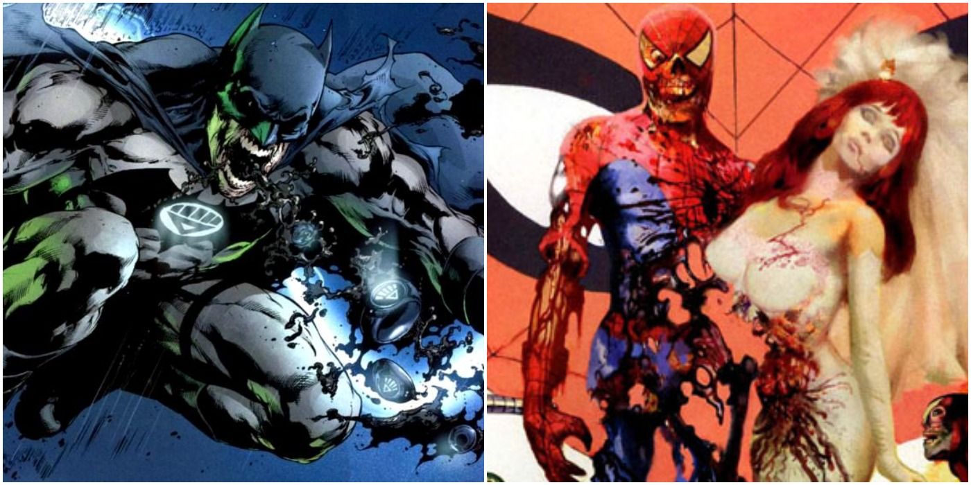 Las 10 mejores historias de zombis superhéroes en los cómics, clasificadas