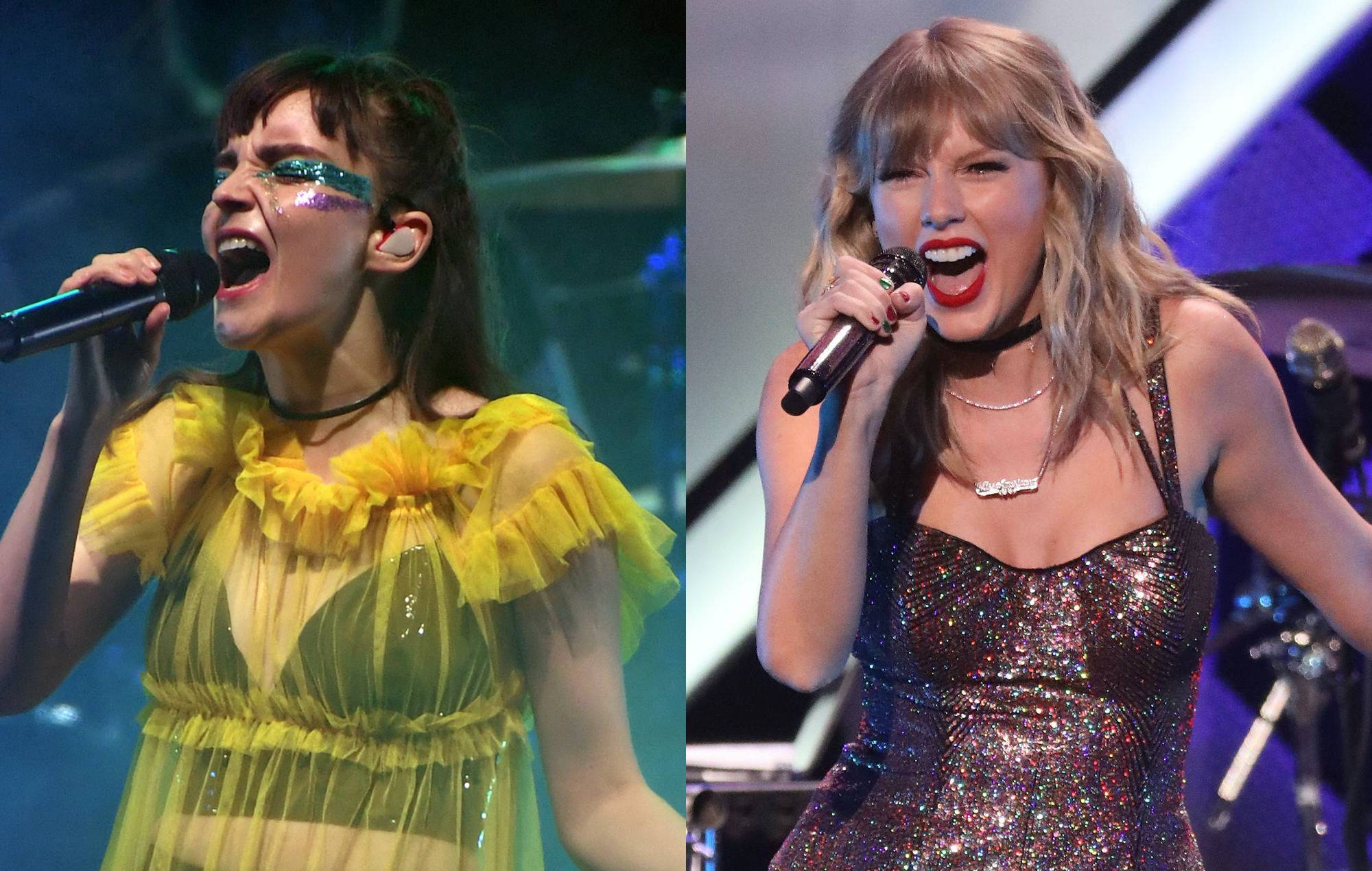 Mira a Lauren Mayberry de Chvrches recitando canciones de Taylor Swift para celebrar el lanzamiento de 'Evermore'.