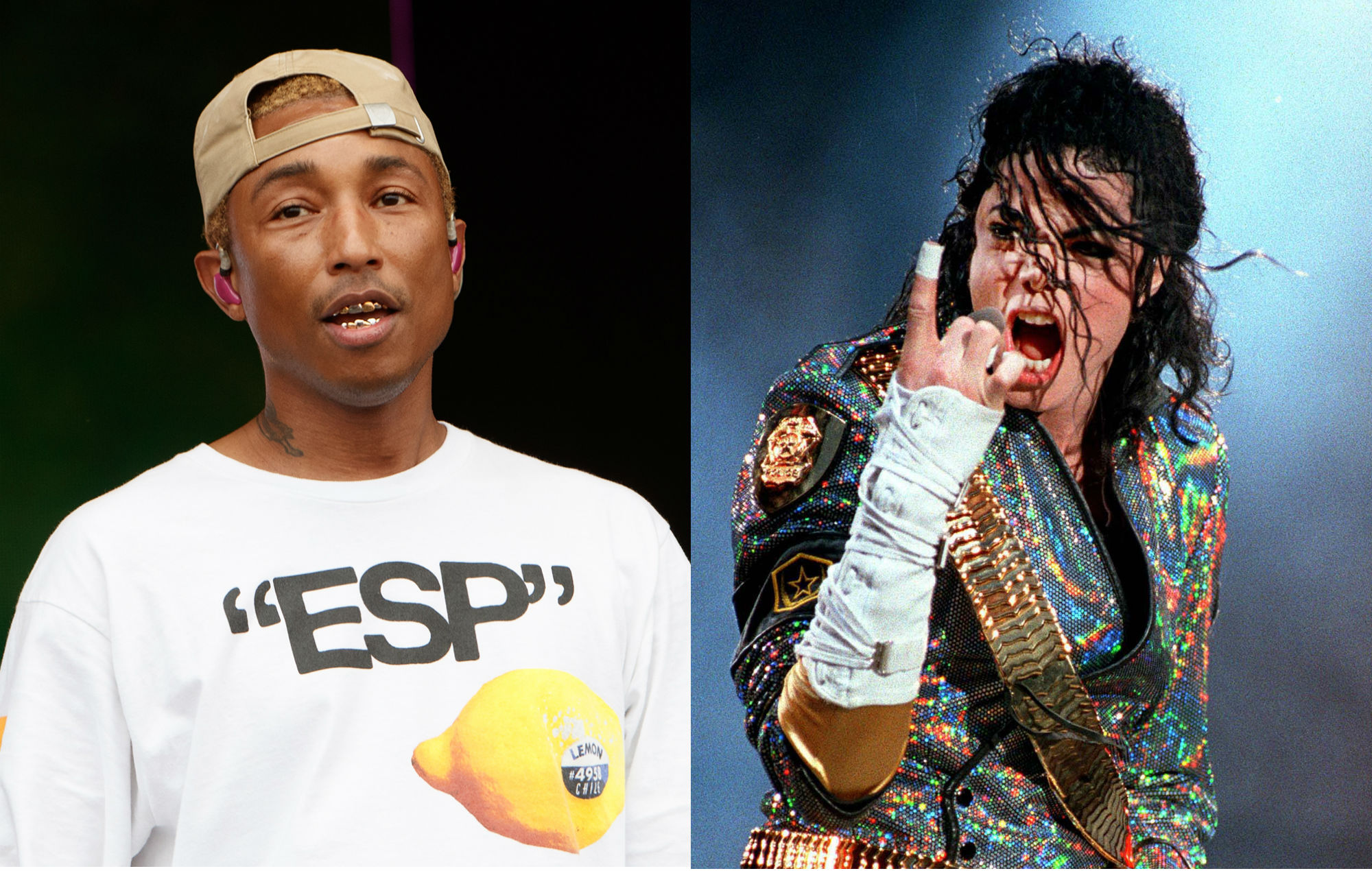 Pharrell dice que las canciones de 'Justificado' de Justin Timberlake fueron escritas para Michael Jackson