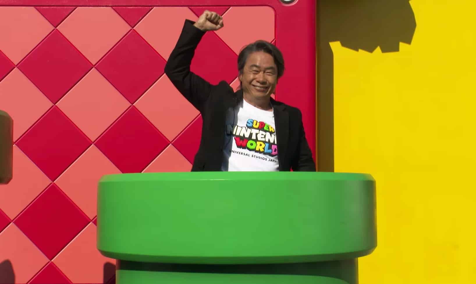 Super Nintendo World Gets Tour de Shigeru Miyamoto en el último directo - Revista Escapist