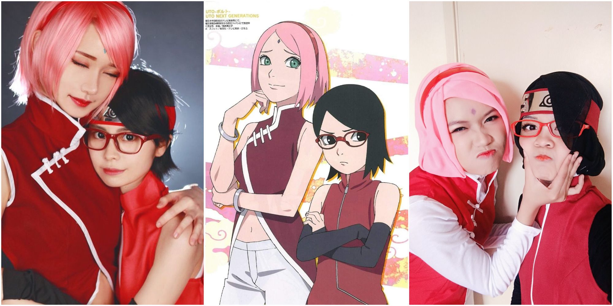 10 increíbles cosplay de Sakura y Sarada que te harán decir &quot;Cha&quot;!