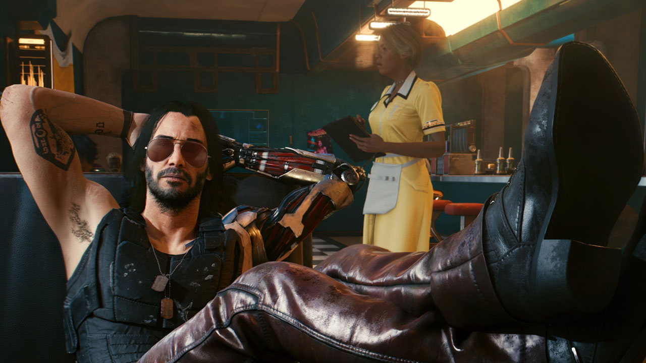 Cyberpunk 2077 "Pulsa el botón de reinicio" en 2016