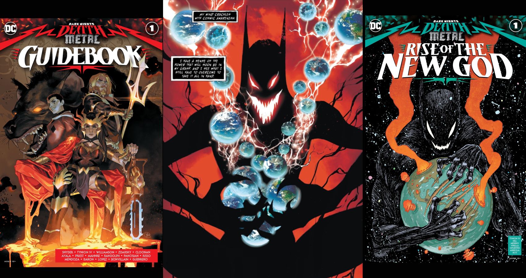 Dark Nights Metal: Cada uno de los tiros de empate, clasificado