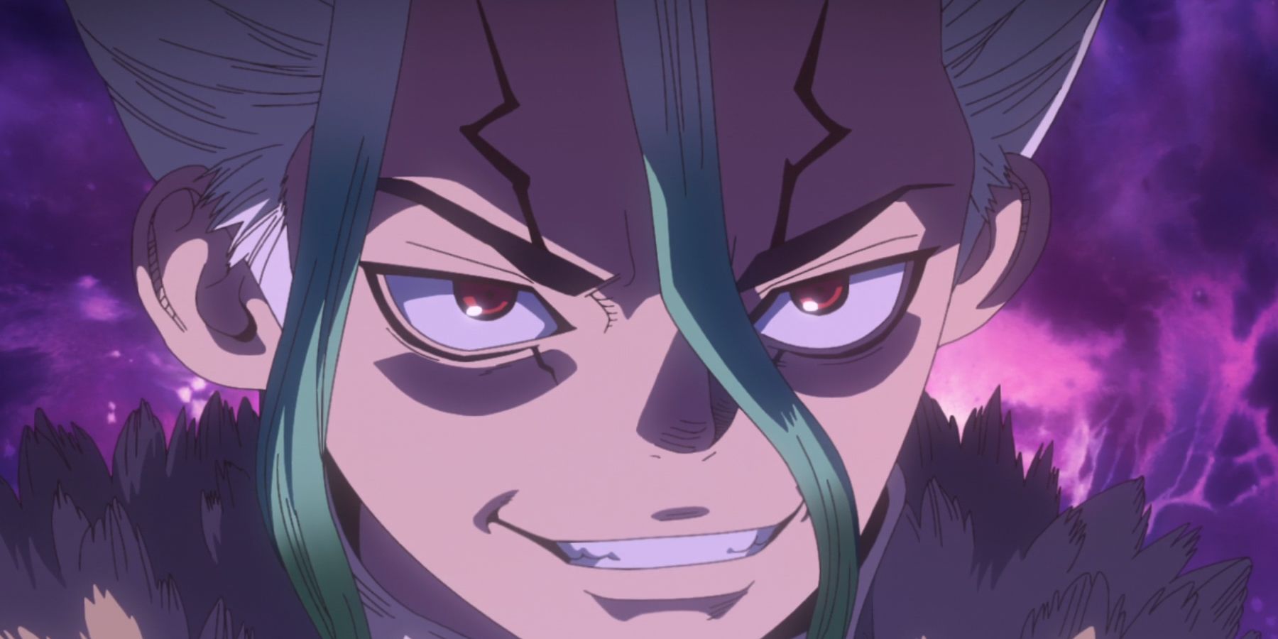 Dr. Stone: Senku y Gen crean un plan retorcido para ganar la guerra de las piedras.