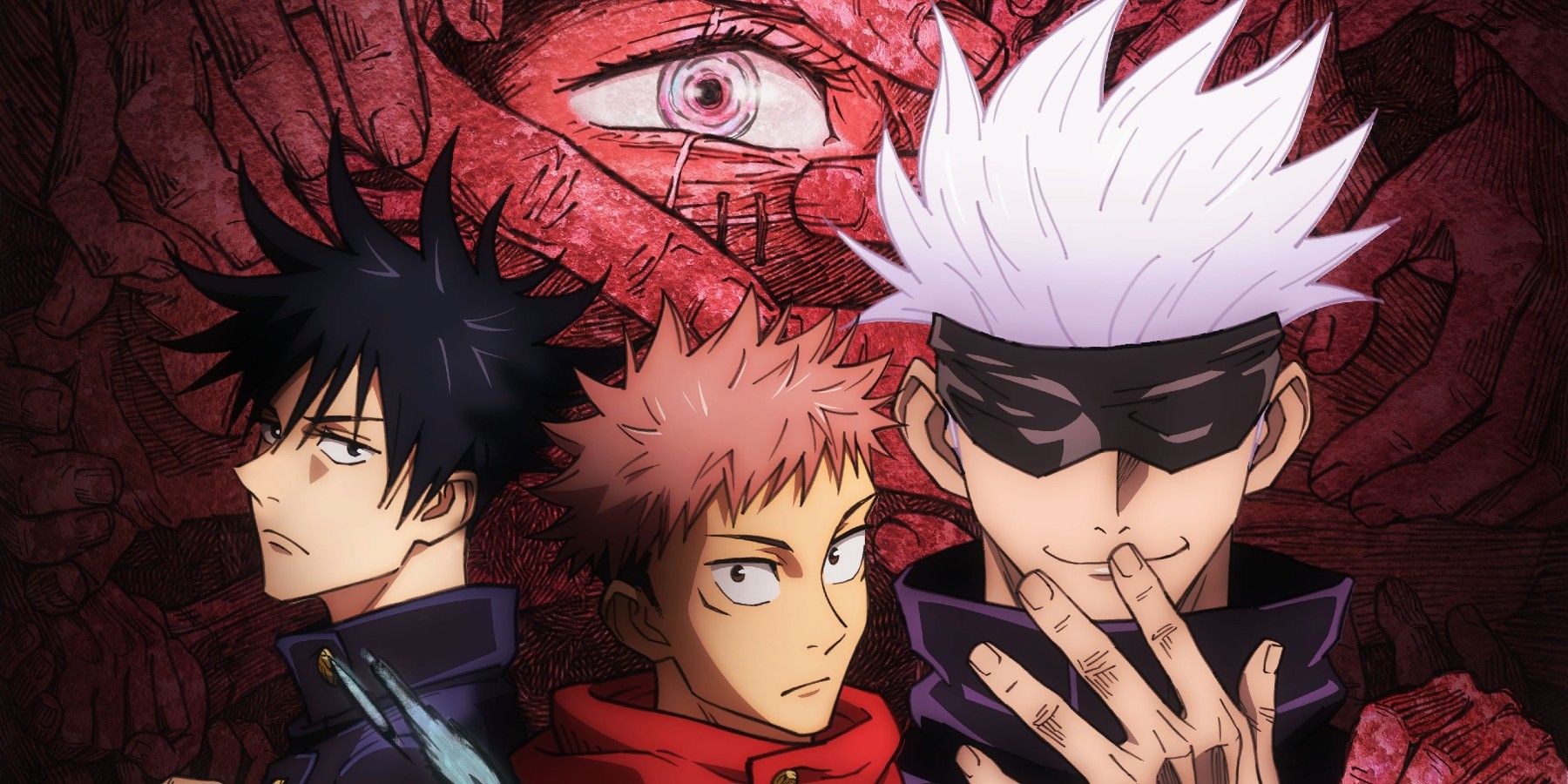 El anime de Jujutsu Kaisen fue más grande que el de Boruto y mi héroe de la academia se combinó