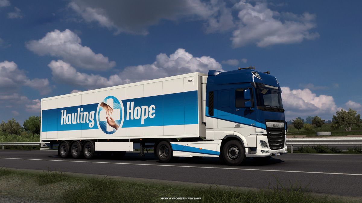 El tributo de Euro Truck Simulator 2 a los camioneros de vacunas lleva a una confusión anti-vacuna, el estudio se disculpa