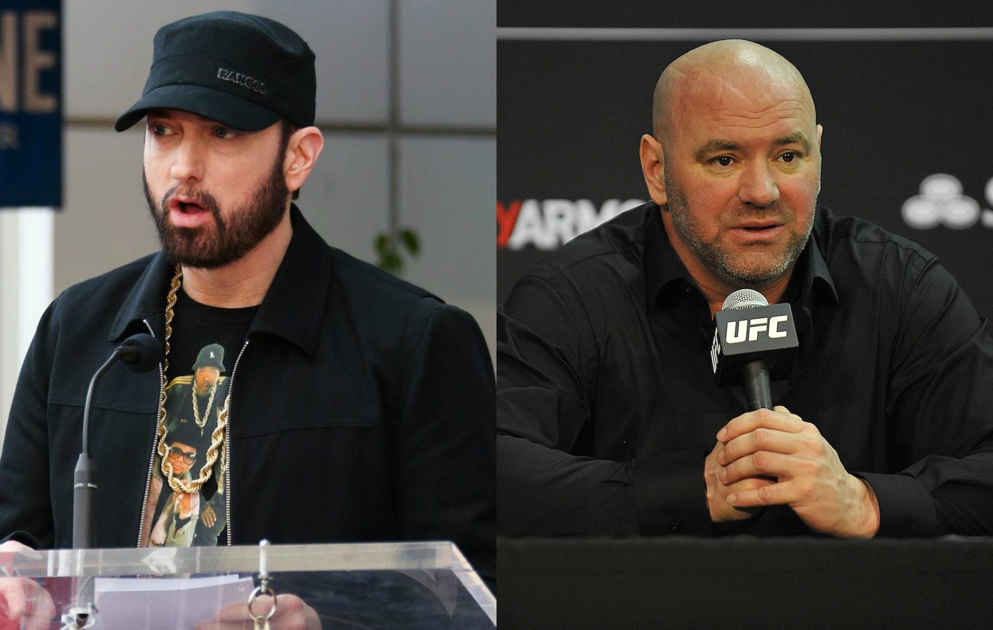 Eminem le dice al jefe de la UFC, Dana White, su opinión 