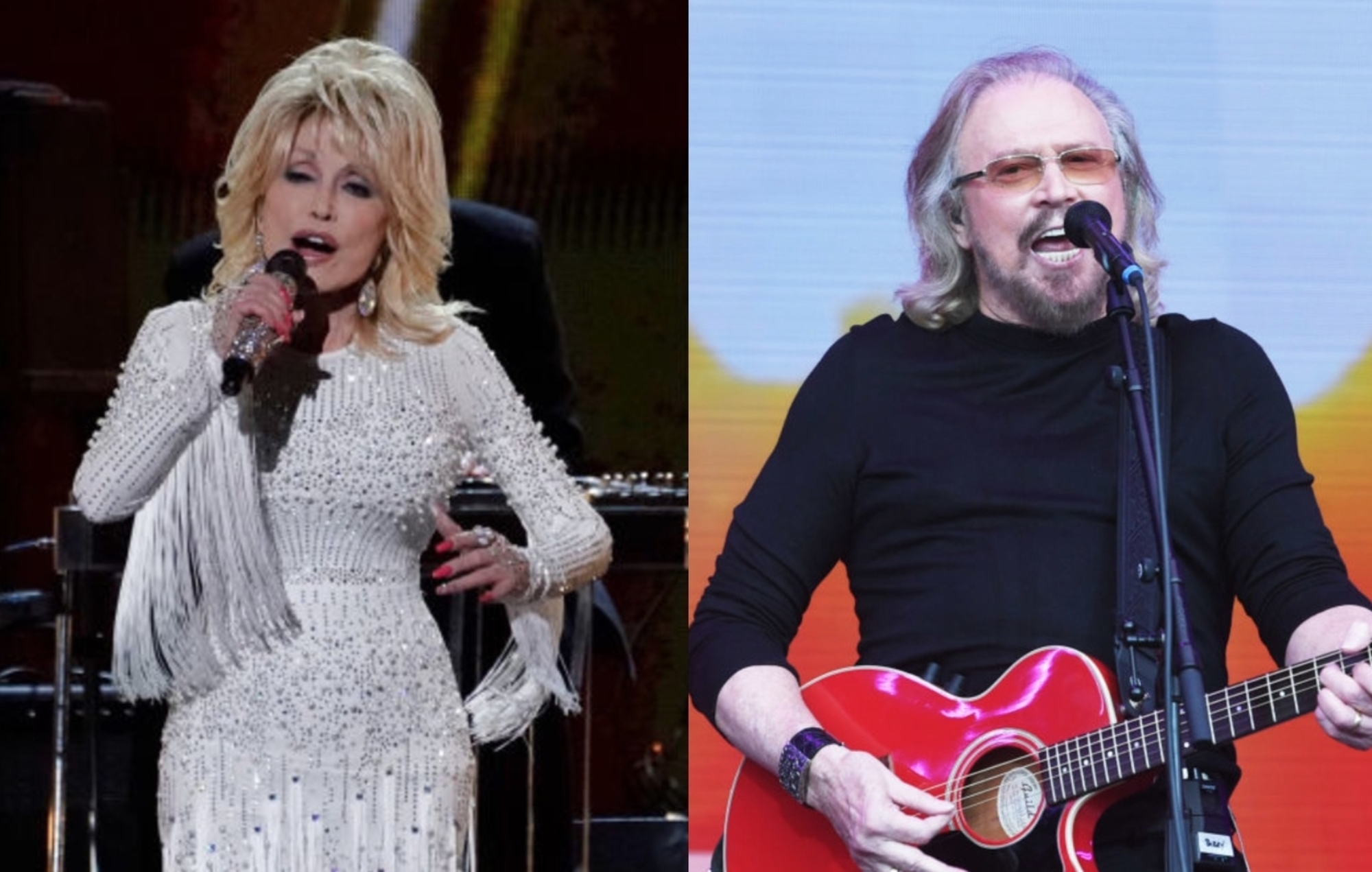 Escuchen a Dolly Parton se une a Barry Gibb para la nueva versión de 'Words' de los Bee Gees