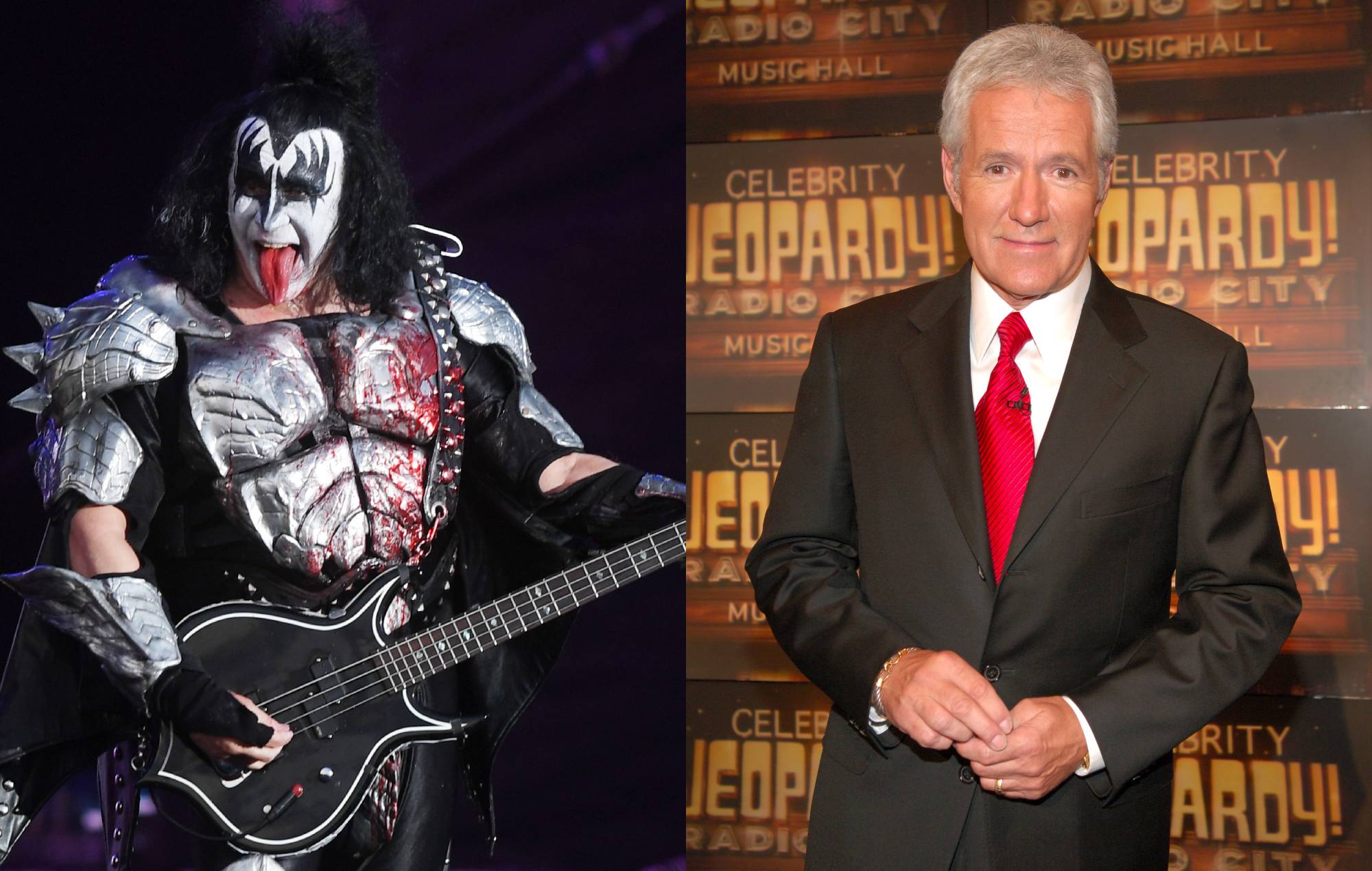 Gene Simmons recuerda la vez que Alex Trebek se puso el maquillaje de KISS