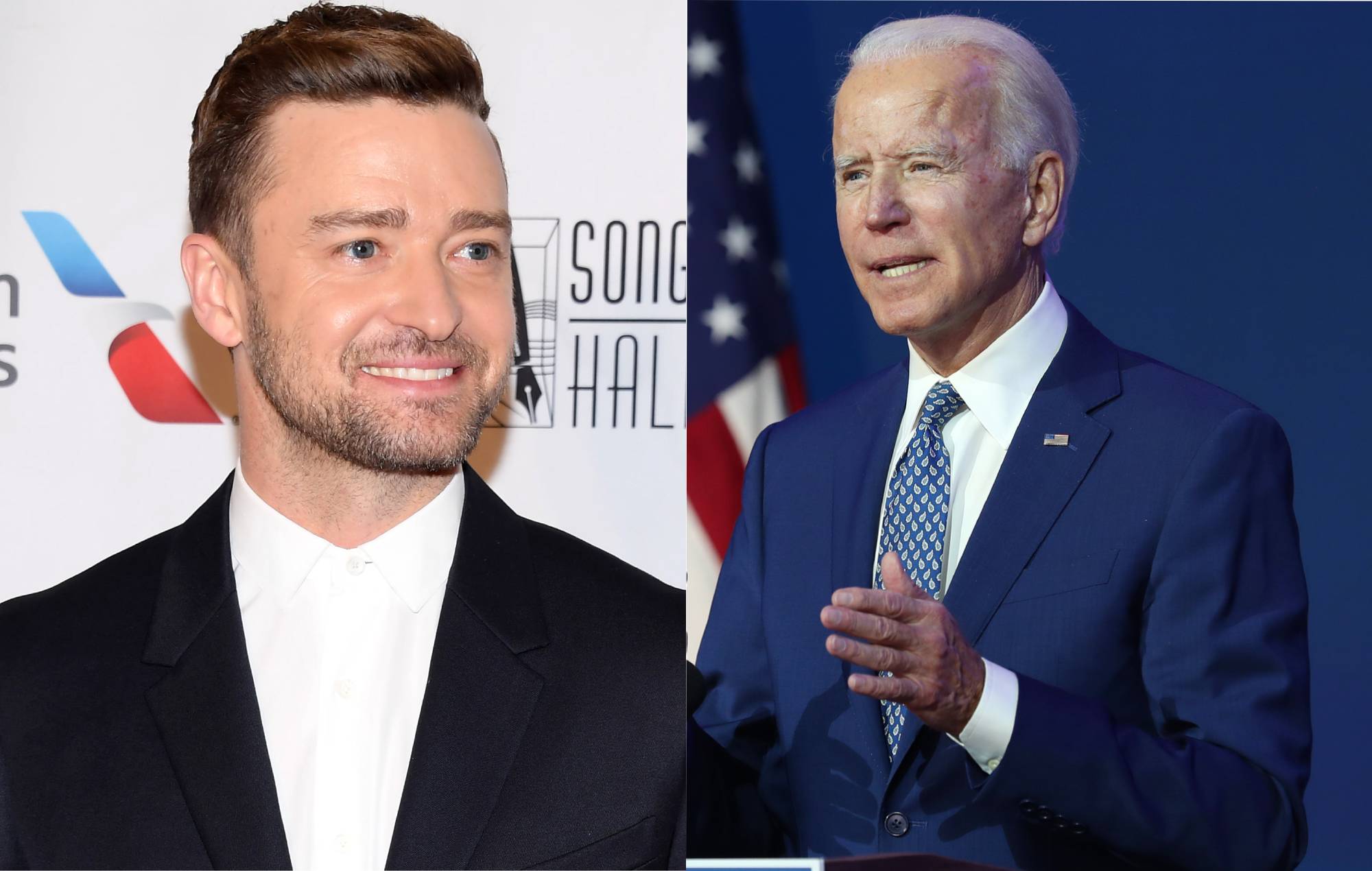 Justin Timberlake ha escrito una nueva canción para la inauguración de Joe Biden