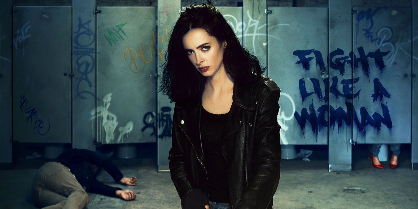 Krysten Ritter en "Talks to Return" como Jessica Jones para la serie She-Hulk de Disney+.