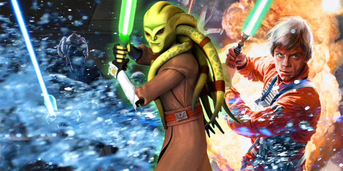 La Guerra de las Galaxias: ¿Funcionan los sables de luz bajo el agua o en el vacío del espacio?