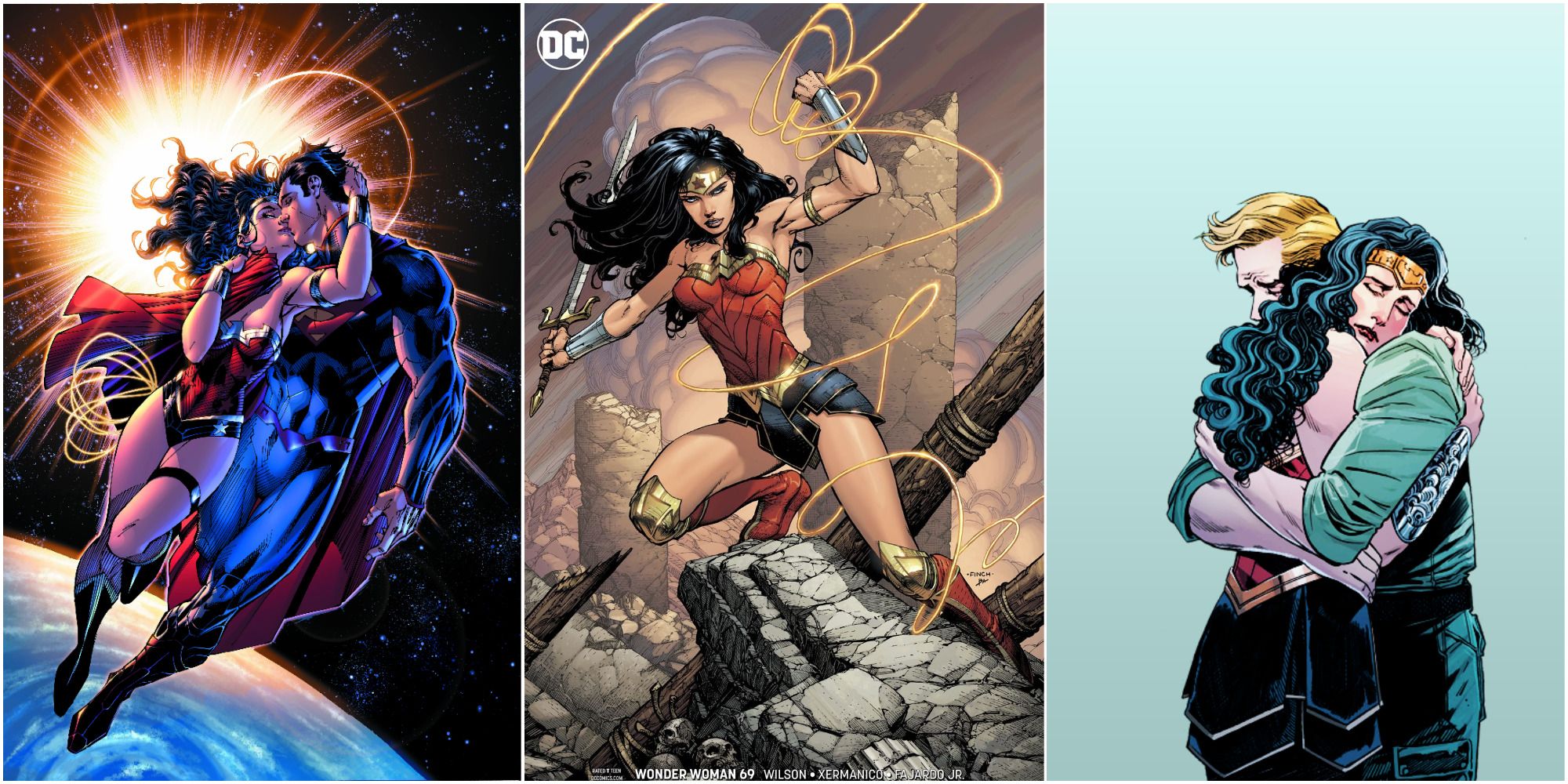La Mujer Maravilla: Todos sus amores se interesan por los cómics, clasificados