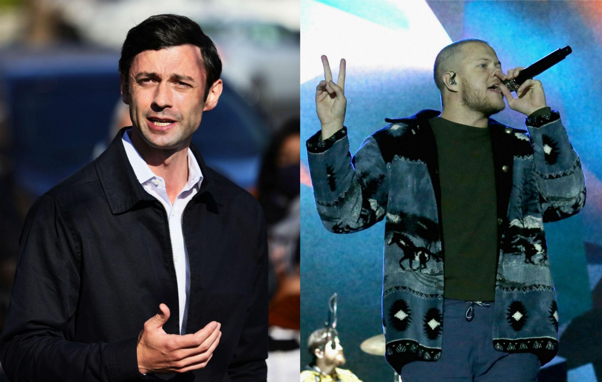 Los usuarios de Twitter han redescubierto el viejo tweet de Jon Ossoff sobre Imagine Dragons