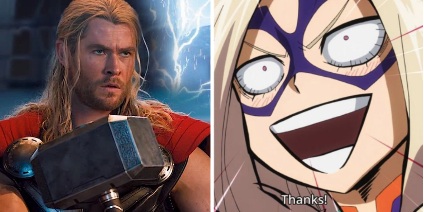 Mi Academia de Héroes: 5 Héroes que podrían levantar el martillo de Thor (y 5 que no podrían)