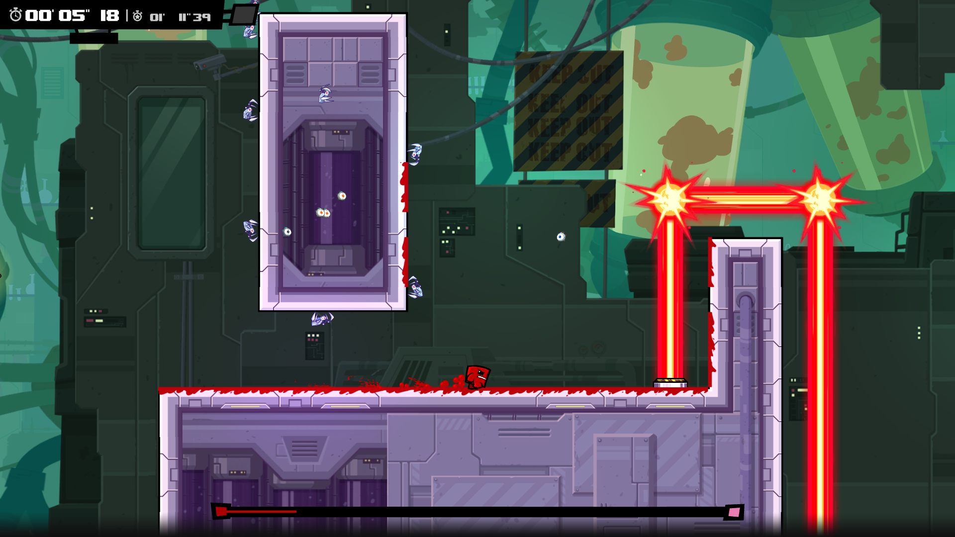 Reseña de Super Meat Boy Forever