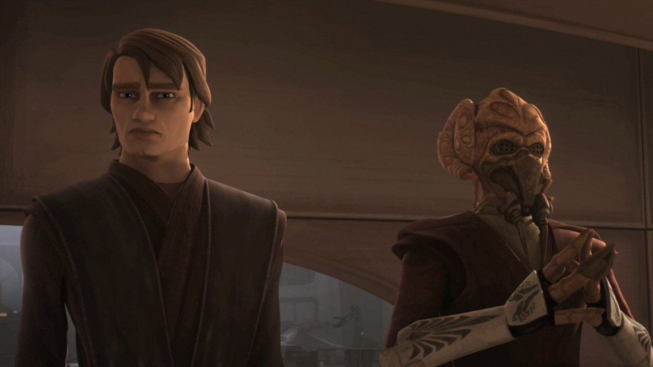 Anakin and Plo Koon - Clone wars