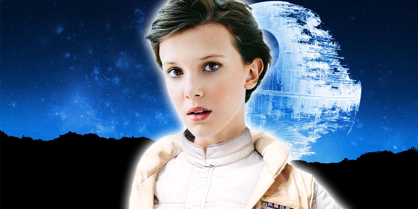 Star Wars Deepfake convierte a Millie Bobby Brown en la princesa Leia