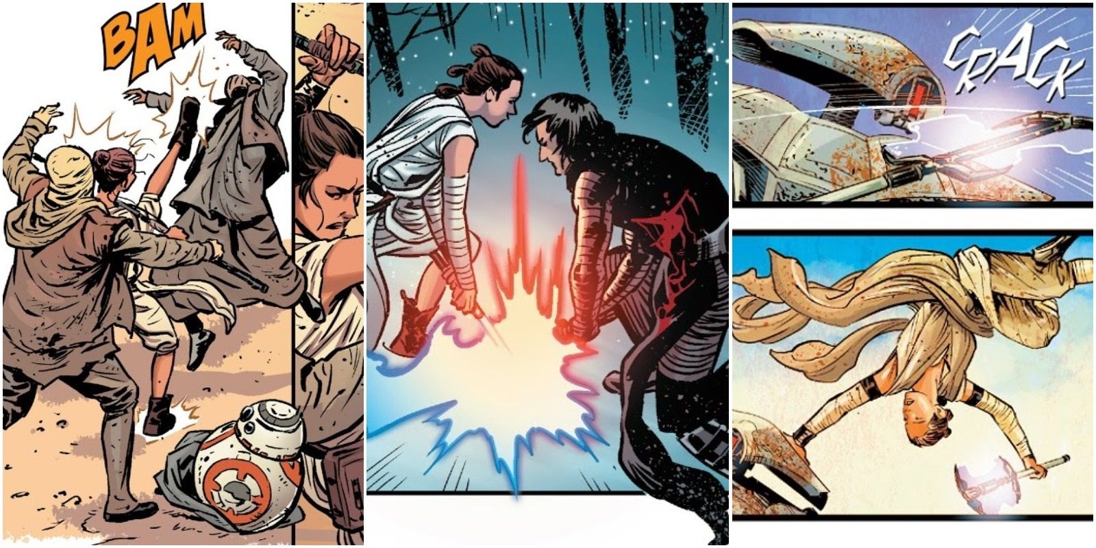 Star Wars: Los 10 mejores duelos de Rey (en los cómics)