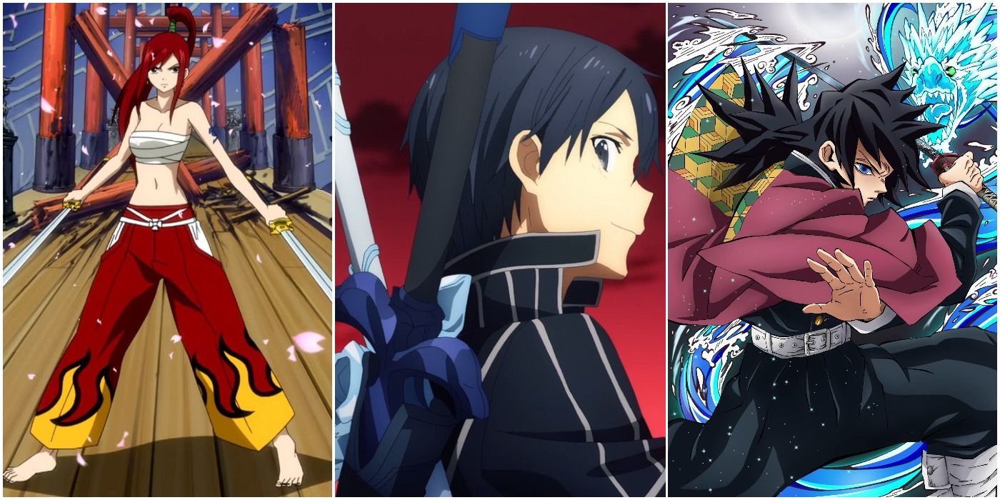 Sword Art Online: 5 espadachines animados más fuertes que Kirito (y 5 más débiles)