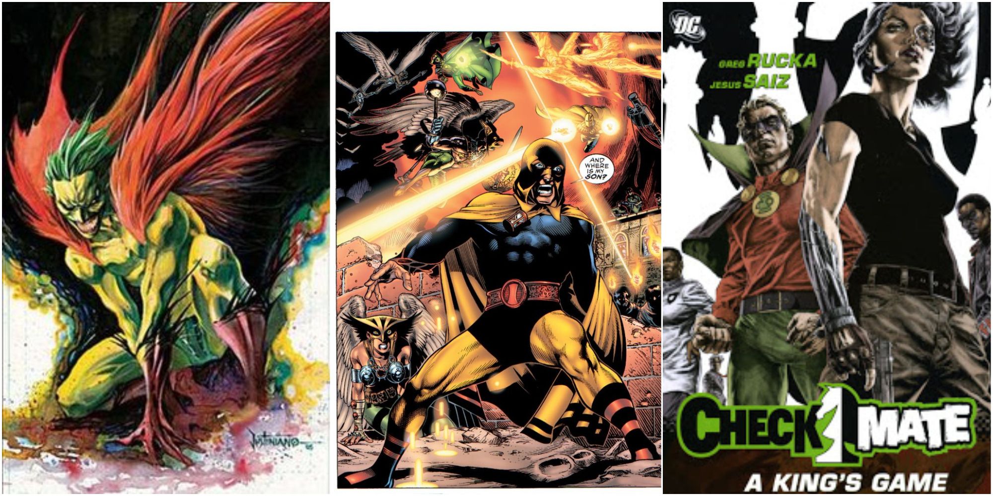 10 personajes de DC perfectos para un libro de etiqueta negra