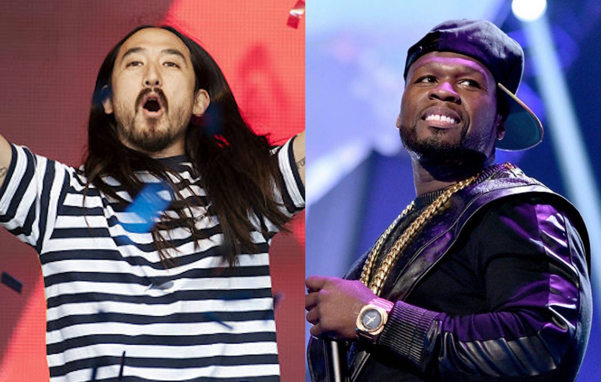 50 Cent y Steve Aoki juegan a las fiestas de la Super Bowl sin máscaras ni distanciamiento social