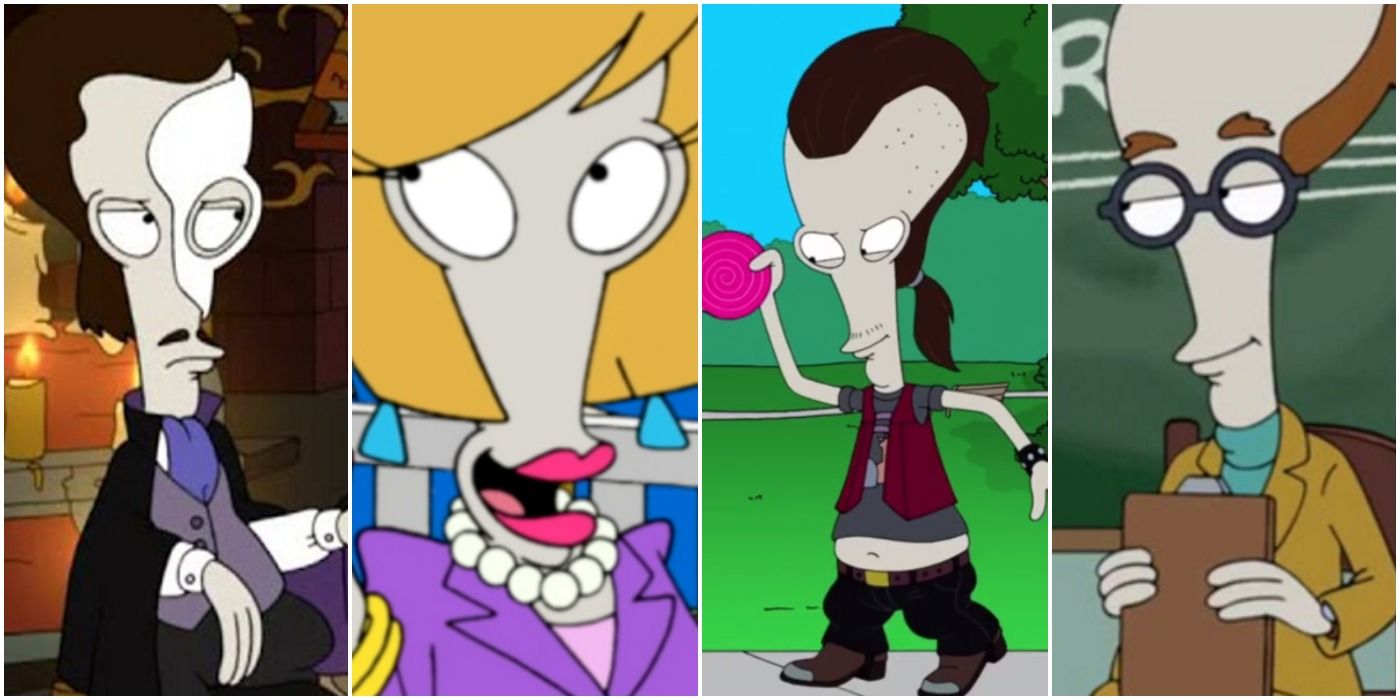 American Dad: Los 10 personajes más divertidos de Roger, clasificados