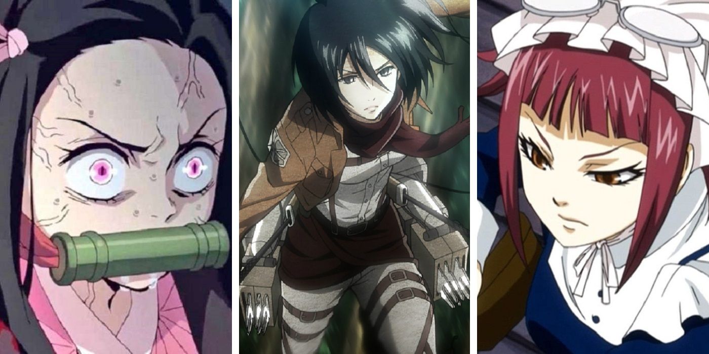 Demon Slayer: 10 chicas de anime a las que Nezuko no tendría problema en derrotar