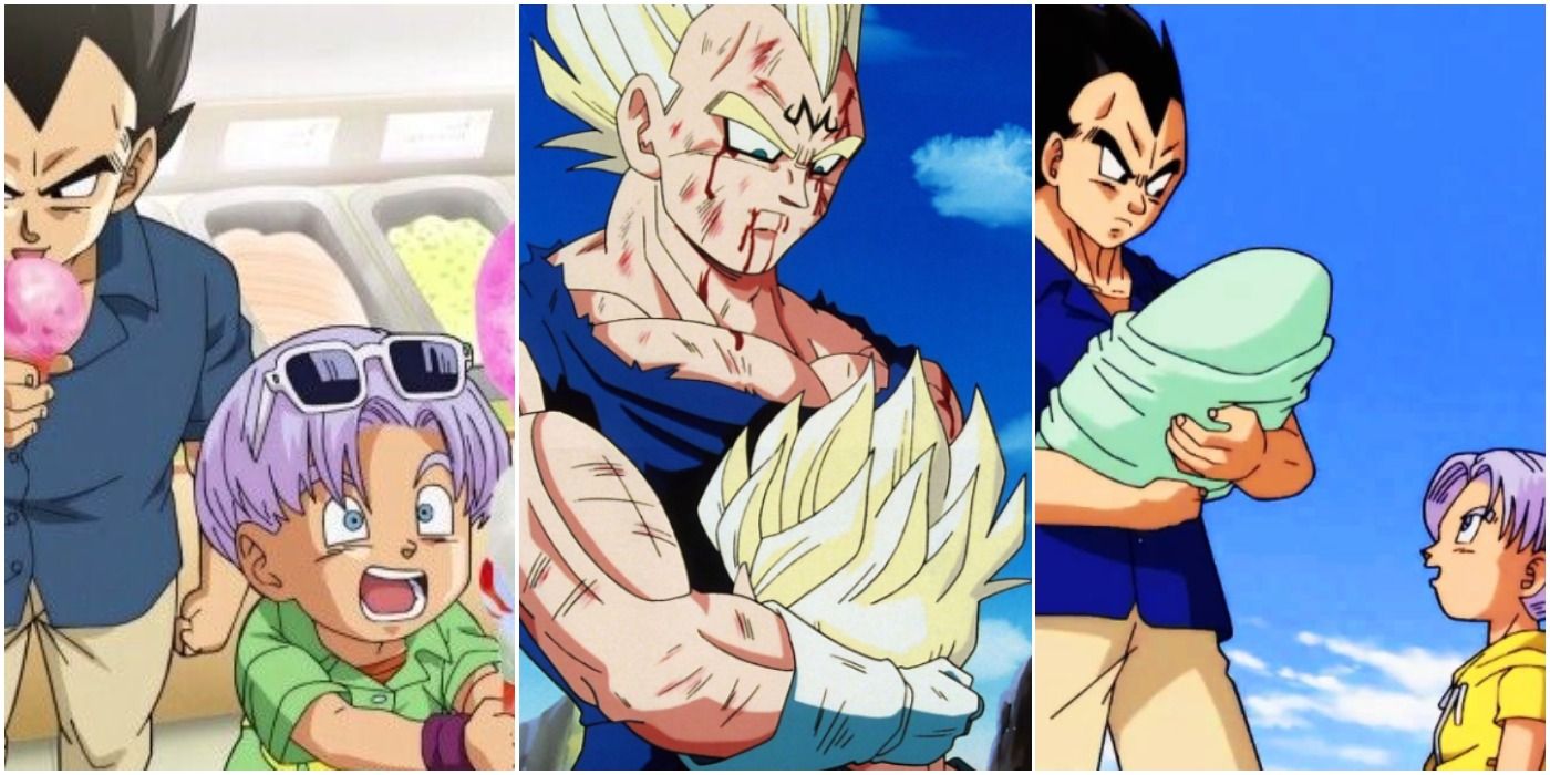 Dragon Ball: 10 veces que Vegeta fue mejor padre que Goku