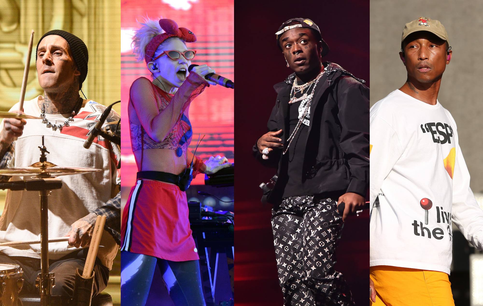 El nuevo disco de Blink-182 contará con Grimes, Lil Uzi Vert y Pharrell