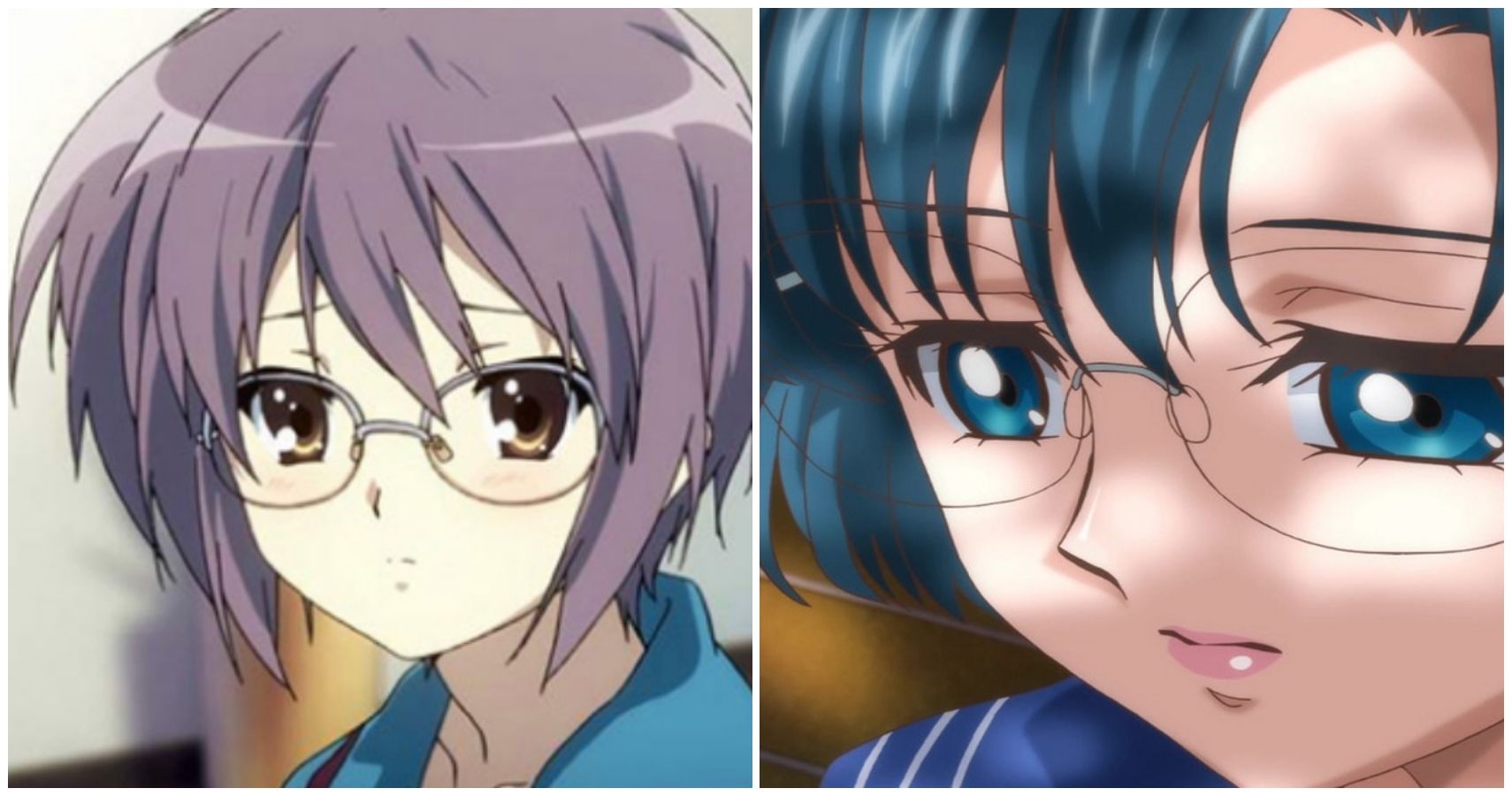 Las 10 chicas de anime más guapas que llevan gafas, clasificadas