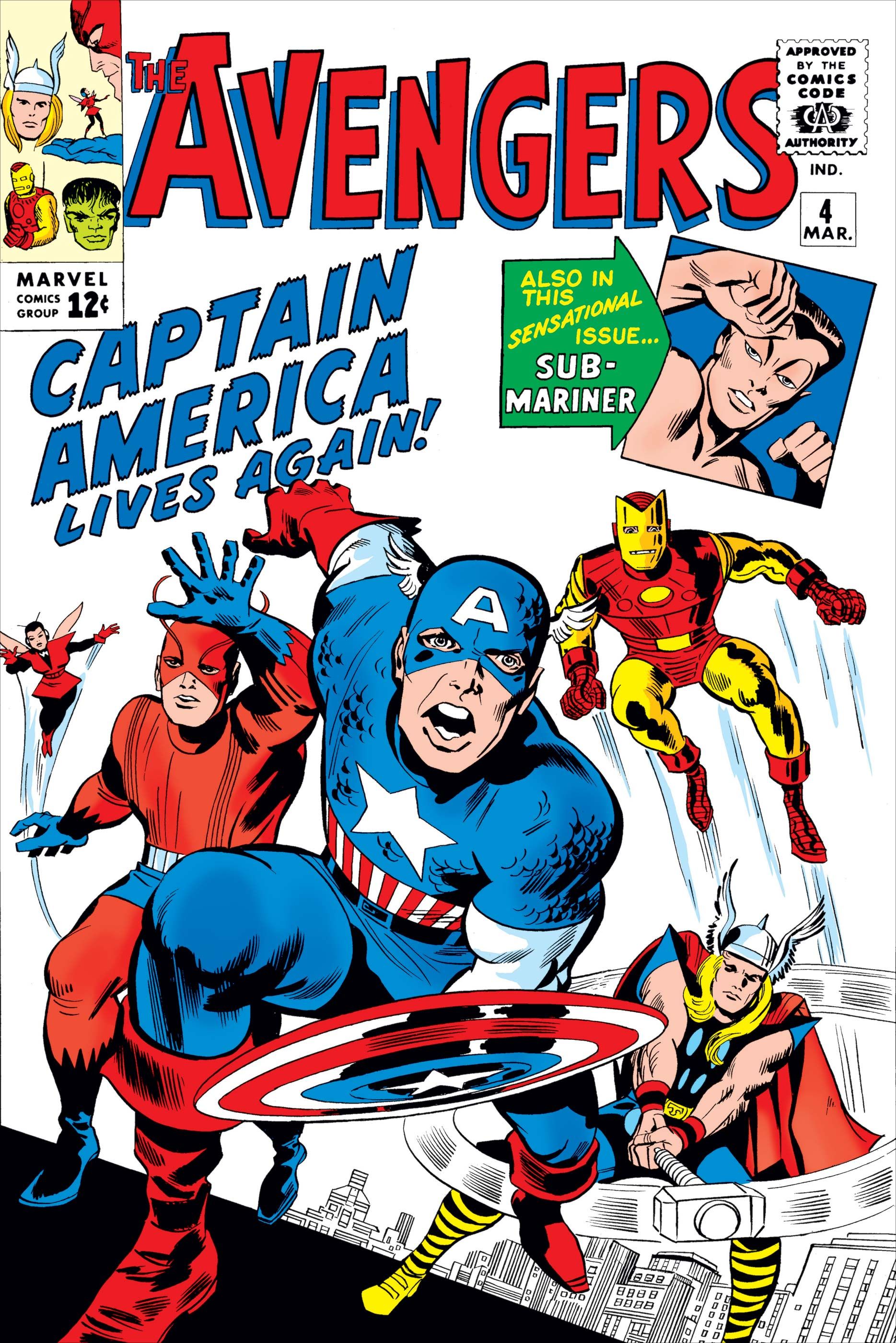Las 10 mejores portadas de los cómics de los Vengadores de los años 60,  clasificadas | Cultture