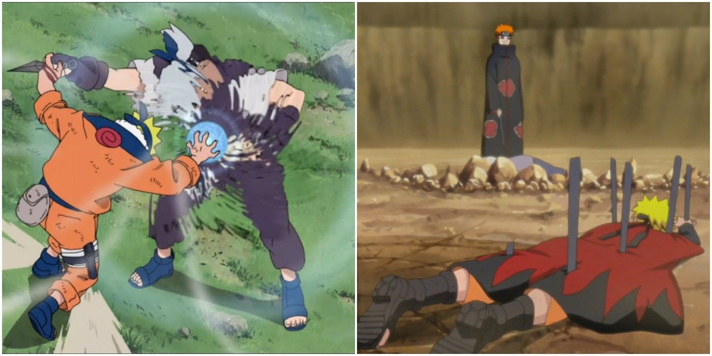 Las 10 primeras peleas que perdió Naruto (en orden cronológico)