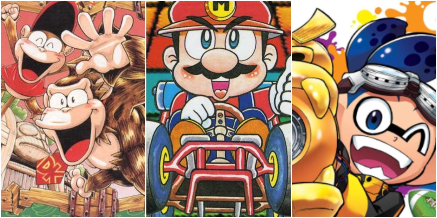 Mario y otros 9 personajes de Nintendo que no sabías que tenían adaptaciones al manga