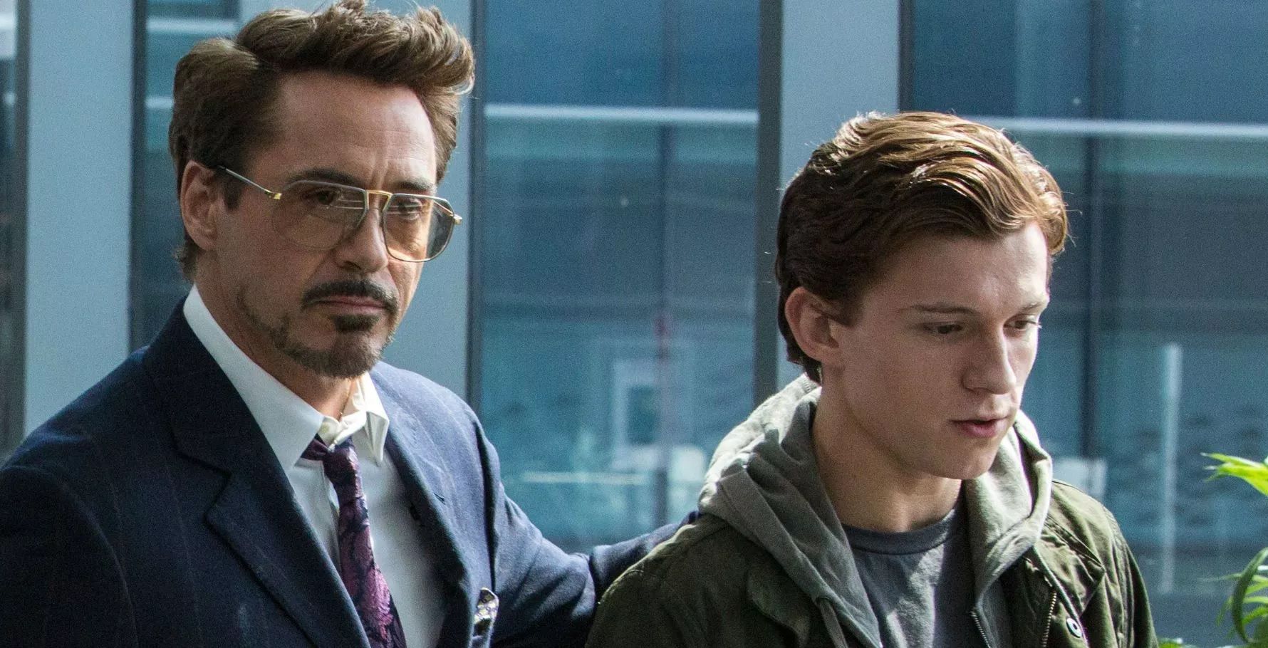 tony stark and peter parker