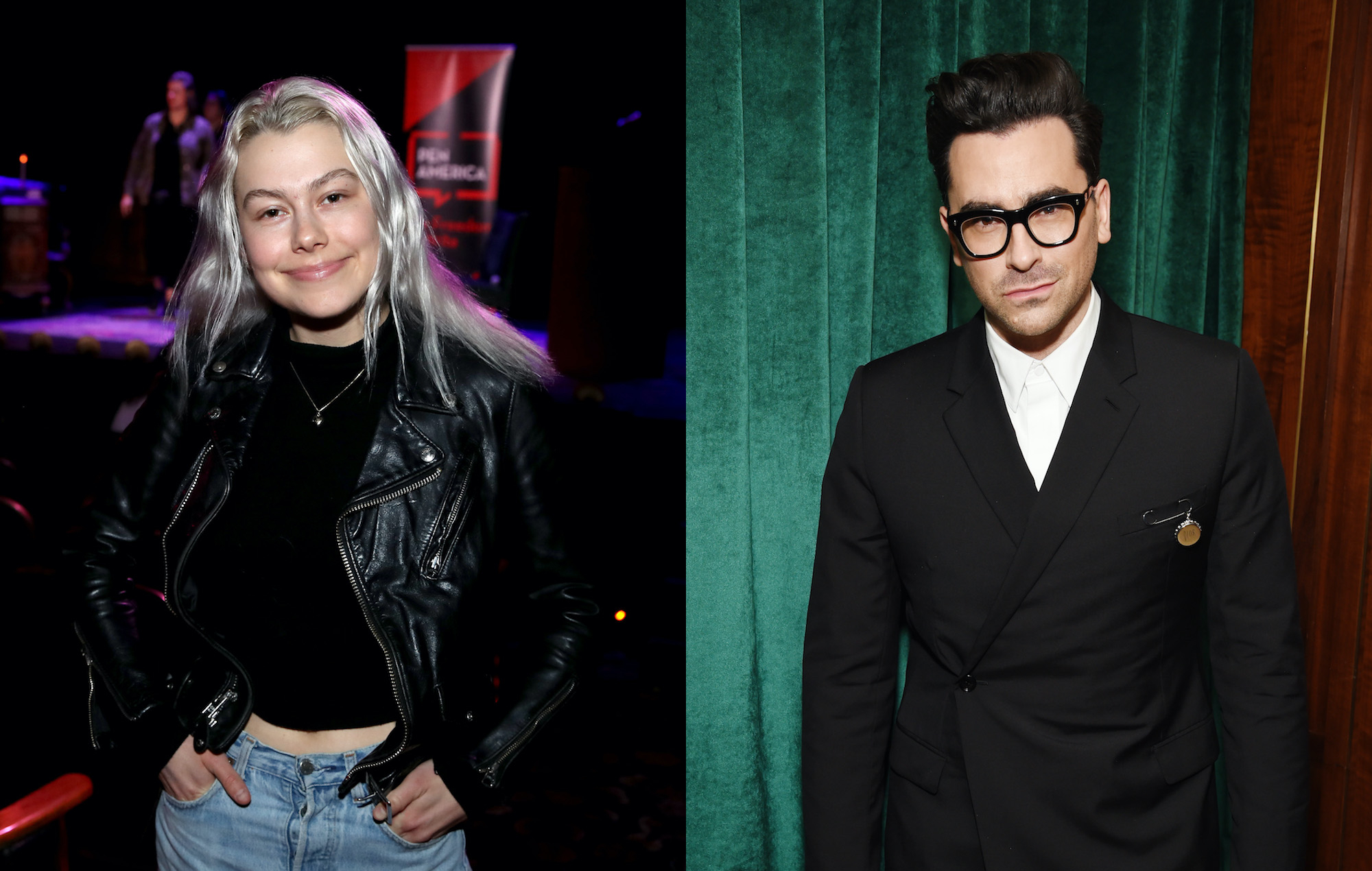 Mira cómo Phoebe Bridgers se niega a escribir una canción sobre Dan Levy de 'Schitt's Creek' en la promoción de 'SNL'