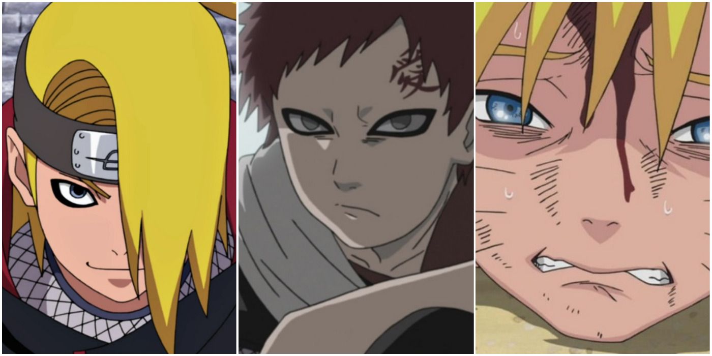 Naruto: Las 5 mejores peleas de Gaara (y quién ganó)
