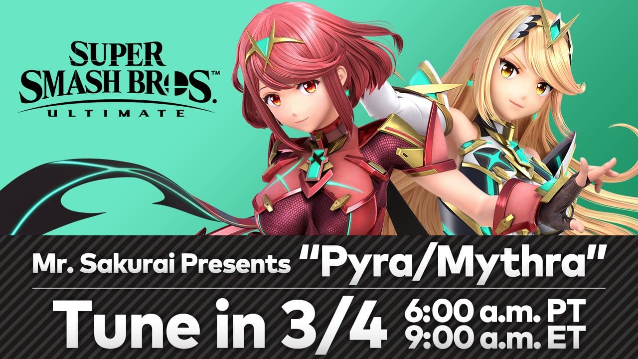 Noticias que podrías haberte perdido el 24/21: Presentación de Pyra / Mythra en Smash Bros., retraso de la actualización de Cyberpunk 2077 y más