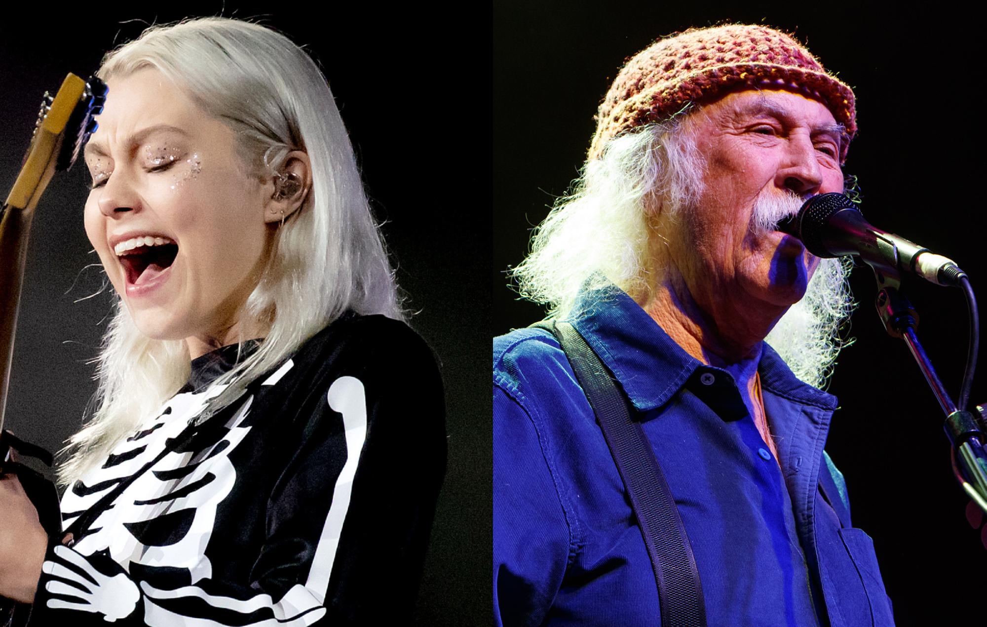 Phoebe Bridgers llama a David Crosby 
