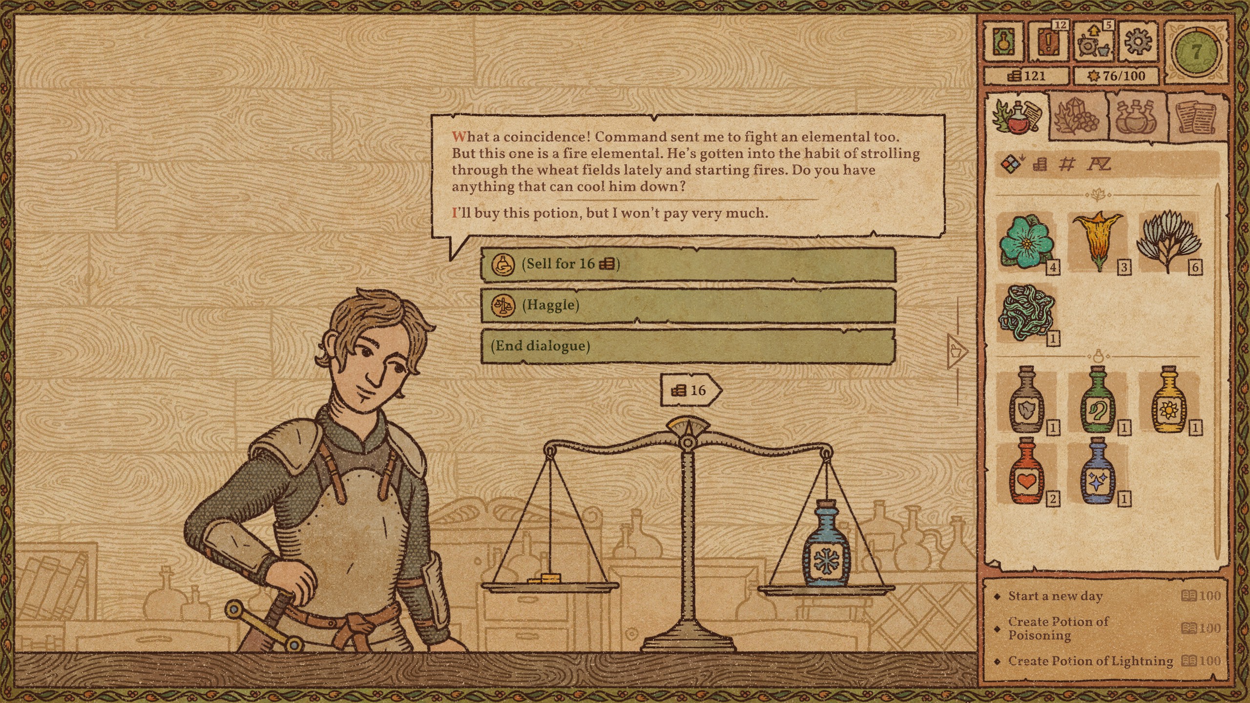 Potion Craft me ha proporcionado por fin un sistema de artesanía que no odio