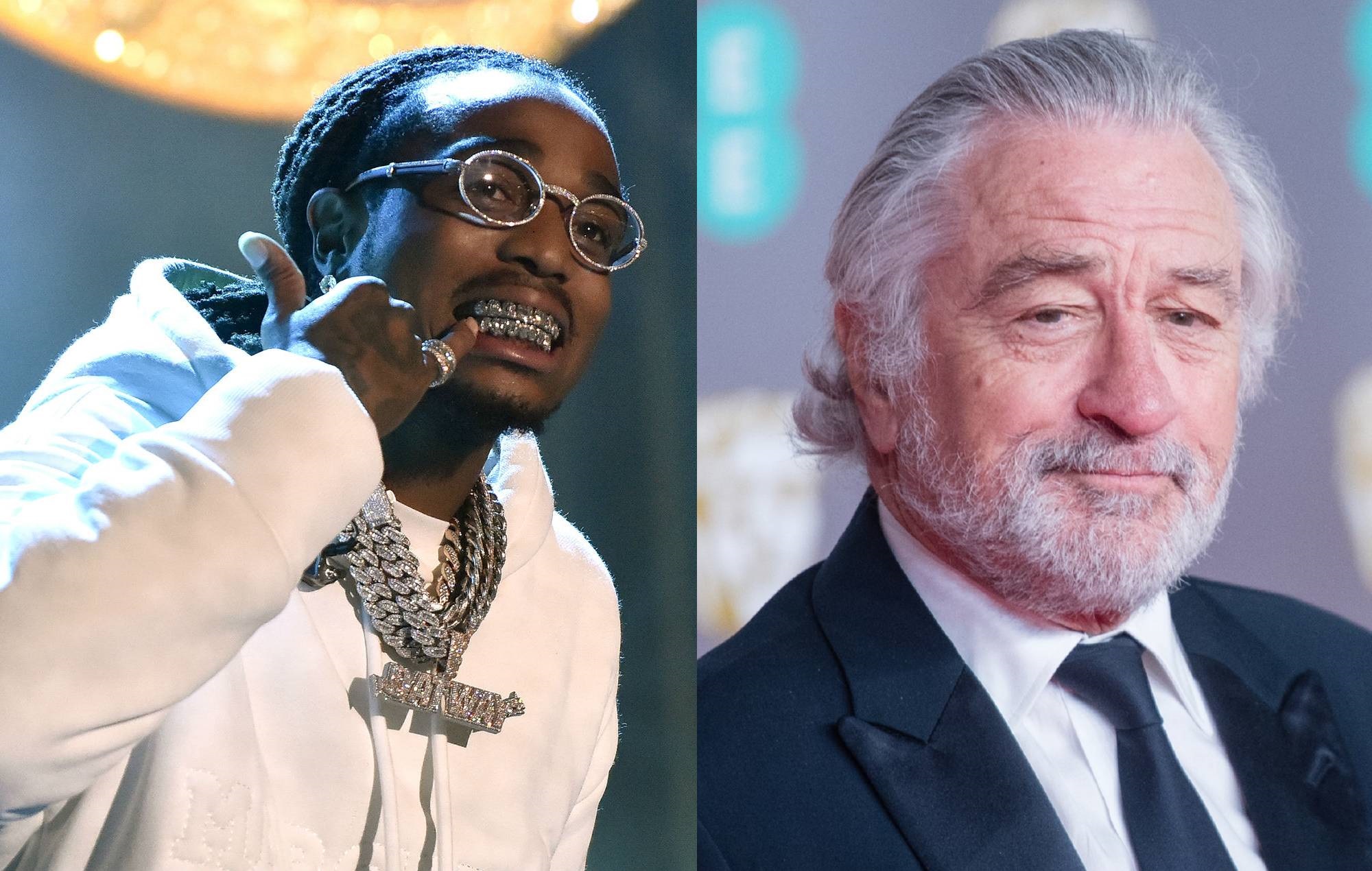 Quavo de Migos debutará en el cine en una nueva película con Robert De Niro