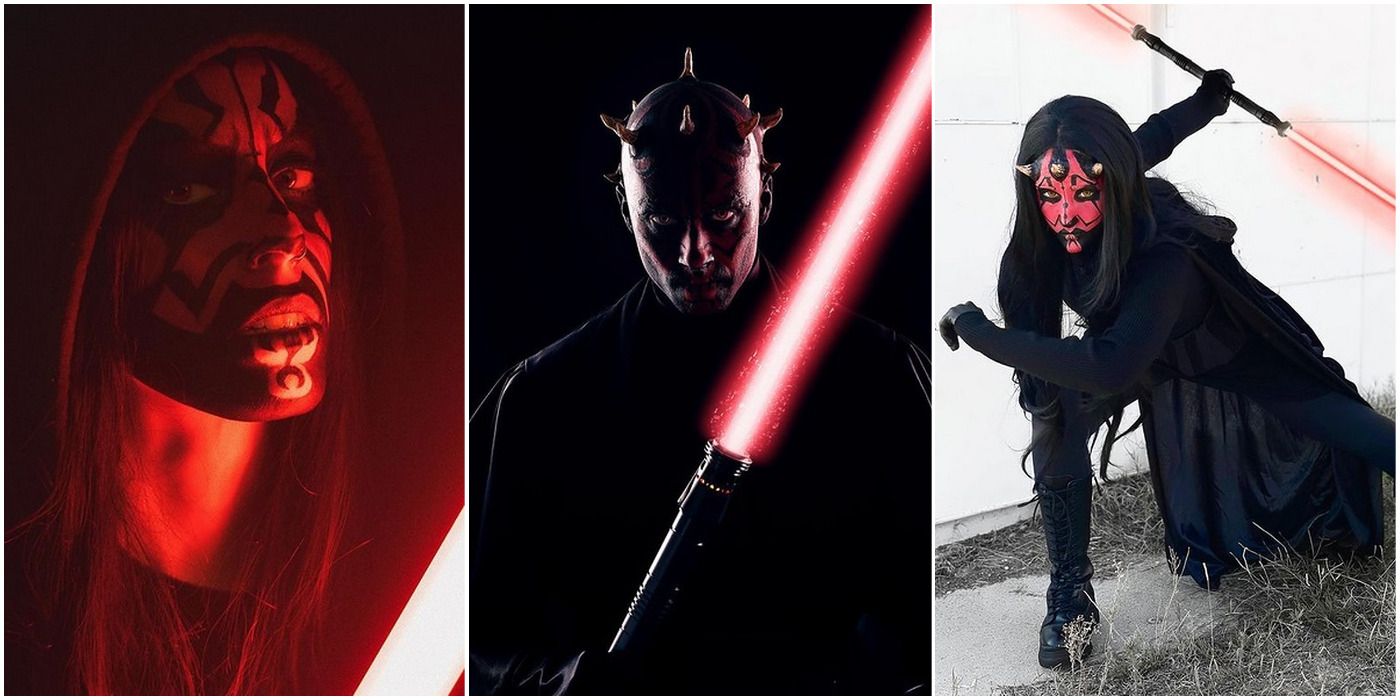 Star Wars: 10 Cosplays de Darth Maul dignos de un Lord Sith
