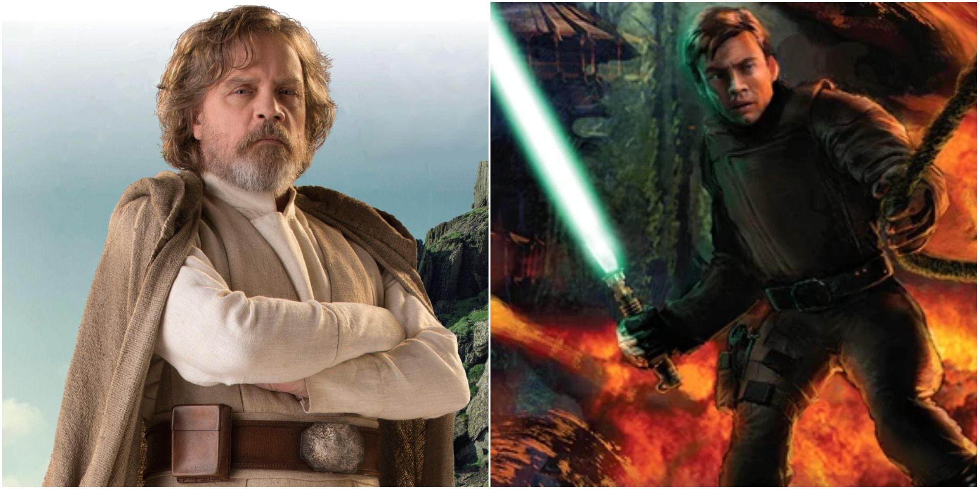 Star Wars: 10 maneras en que Luke Skywalker es diferente en las leyendas