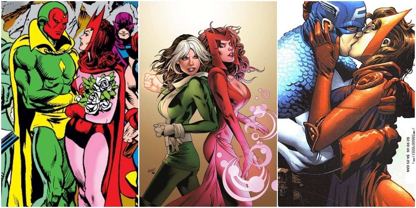 10 mejores relaciones de Wanda Maximoff en los cómics, clasificadas