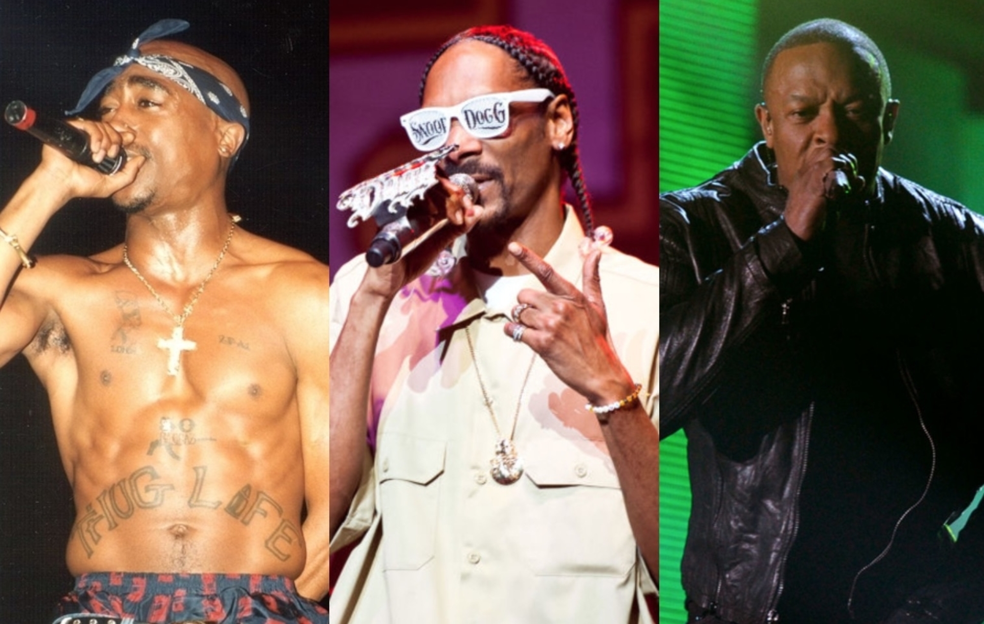 2Pac, Snoop Dogg y Dr. Dre reeditan sus casetes con motivo del 30º aniversario de Death Row Records