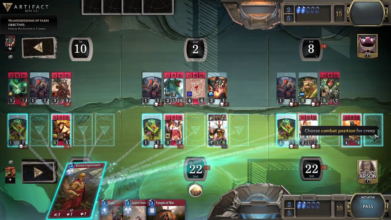 Artifact 2.0 se cancela por falta de jugadores