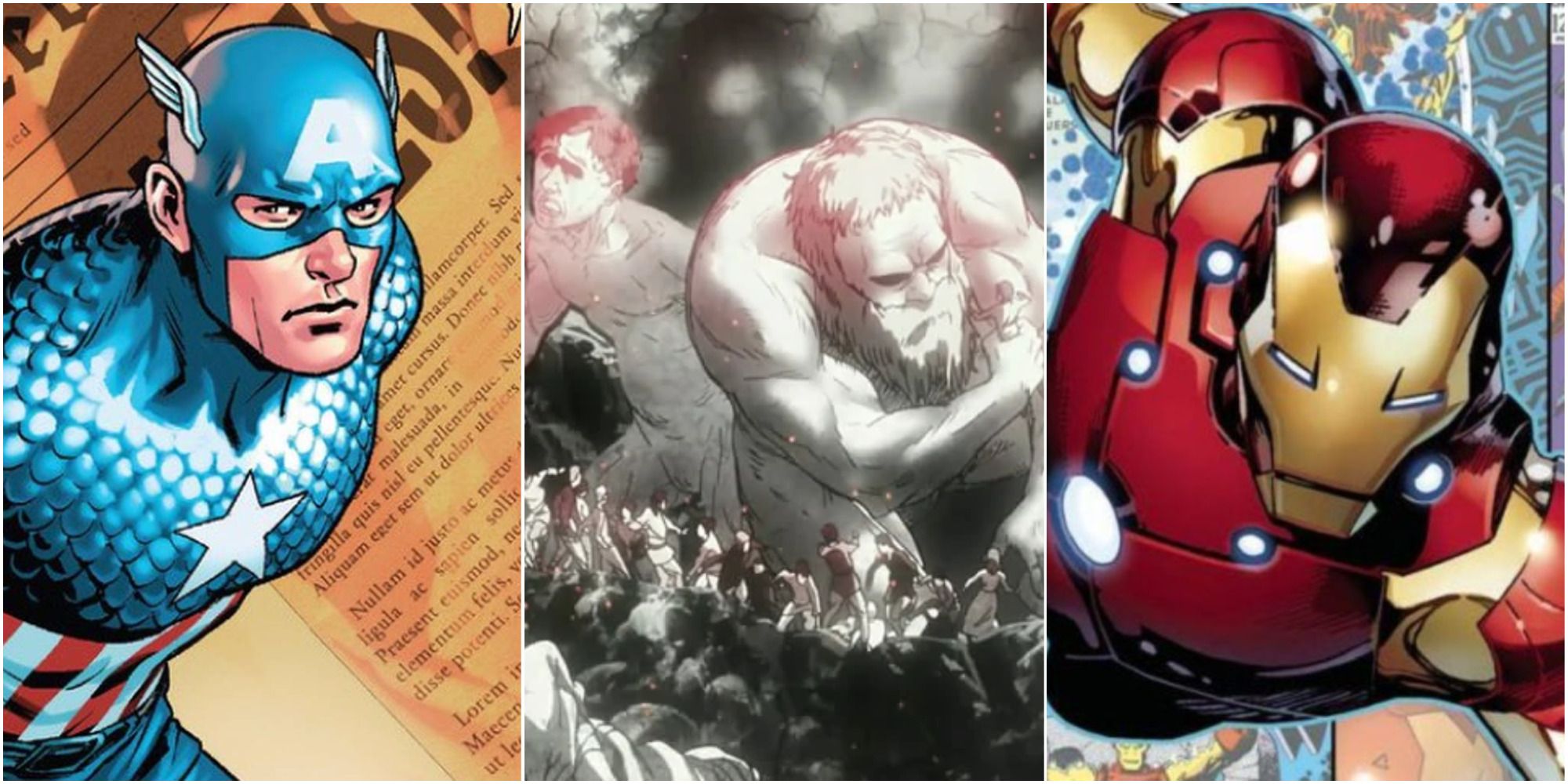 Attack On Titan: 5 Vengadores que podrían vencer a un Titán (y 5 que no)