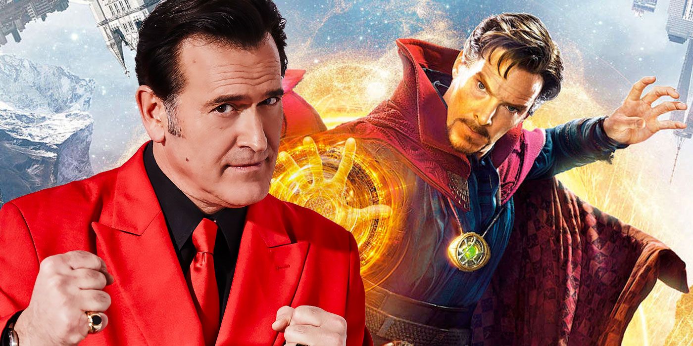 Bruce Campbell alimenta los rumores del cameo de Doctor Strange 2 con fotos de Londres